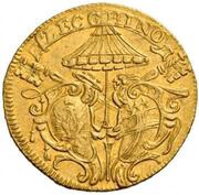 1 Zecchino - Benedict XIV obverse image