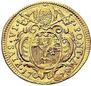 1 Zecchino - Pius VI obverse image
