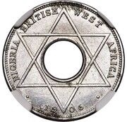 ⅒ Penny - Edward VII Trial Strike reverse image