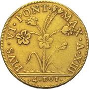 4 Doppie - Pius VI obverse image