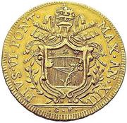 5 Zecchini - Pius VI obverse image