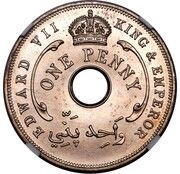 ⅒ Penny - Edward VII Pattern obverse image