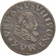 Double Tournois - Urban VIII Anthony Barberini Legate obverse image
