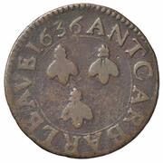 Double Tournois - Urban VIII Anthony Barberini Legate reverse image