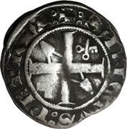 ¼ Groschen - Urban V, Vatican City, 1362-1370 reverse image