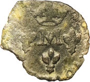Liard with M - Urban VIII Anthony Barberini Legate obverse image