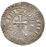 Groschen - Clement V, Vatican City, 1305-1314 reverse image
