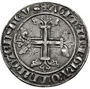 Groschen - John XXII, Vatican City, 1316-1334 reverse image