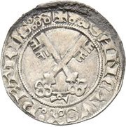Groschen - Gregory XI, Vatican City, 1370-1378 reverse image