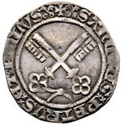 Groschen - Clement VII, Vatican City, 1378-1394 reverse image
