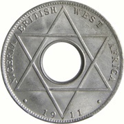 ⅒ Penny - George V reverse image