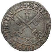 Groschen - Martin V, Vatican City, 1417-1431 reverse image