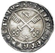 Groschen - Eugene IV reverse image