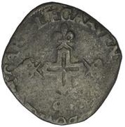 Pinatelle - Gregory XIV Charles of Bourbon Legate, Vatican City, 1591 reverse image