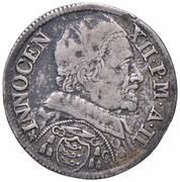 1⁄12 Ecu - Innocent XII Peter Ottoboni Legate obverse image