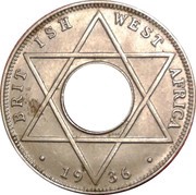 ⅒ Penny - Edward VIII reverse image