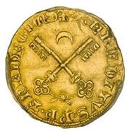 Gold Guilder - Benedict XIII obverse image