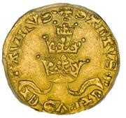 Gold Guilder - Benedict XIII, Vatican City, 1394-1409 reverse image
