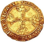 Gold Ecu - Julius II George of Amboise Legate, Vatican City, 1503-1510 reverse image