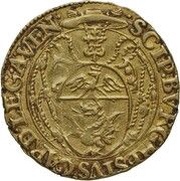 Double Gold Ecu - Paul V Scipio Borghese Legate, Joseph Ferrier Vice-Legate, Vatican City, 1608 reverse image
