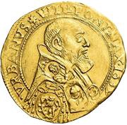 Double Gold Ecu - Urban VIII Antonio Barberini Legate; Federico Sforza Vice-Legate obverse image