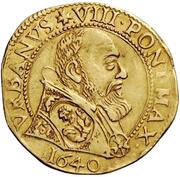 Double Gold Ecu - Urban VIII Antonio Barberini Legate obverse image