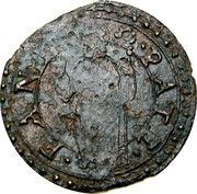 1 Quattrino - Gregory XIII S PATE FANI, Vatican City, 1572-1585 reverse image