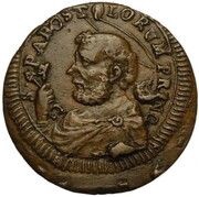 2½ Baiocchi - Pius VI, Vatican City, 1797 reverse image