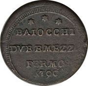 2½ Baiocchi - Pius VI obverse image