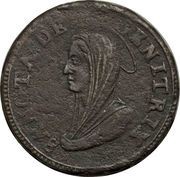 5 Baiocchi - Pius VI, Vatican City, 1797-1799 reverse image