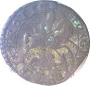 1 Quattrino - Gregory XV, Vatican City, 1622-1623 reverse image