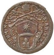 ½ Baiocco - Clement XI obverse image