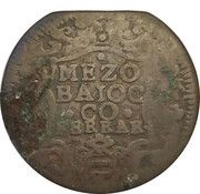 ½ Baiocco - Innocent XIII, Vatican City, 1721 reverse image