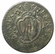 ½ Baiocco - Benedictus XIV Camillo Paolucci Legate obverse image