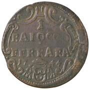 1 Baiocco - Benedict XIV, Vatican City, 1744-1751 reverse image