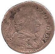 Muraiola of 2 Baiocchi - Clement XI, Vatican City, 1716-1717 reverse image