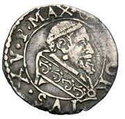 ½ Grosso - Gregory XV Wreath reverse obverse image