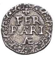 ½ Grosso - Gregory XV Arabesque reverse, Vatican City, 1621-1623 reverse image