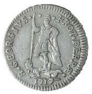 Muraiola of 4 Baiocchi - Clement XI, Vatican City, 1716-1717 reverse image