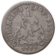 2 Grossetti - Clement XI, Vatican City, 1709 reverse image