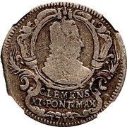 Muraiola of 8 Baiocchi - Clement XI obverse image