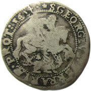 1 Giulio - Innocent X, Vatican City, 1654 reverse image