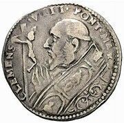 Testone - Clement VIII obverse image