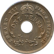 1 Penny - Edward VII obverse image