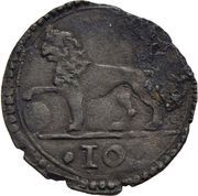 1 Quattrino - Leo X Foligno reverse image