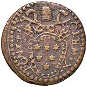 1 Quattrino - Clement X S. Peter and S.Paul obverse image