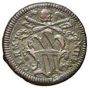 1 Quattrino - Clement XII St. Paul - standing obverse image