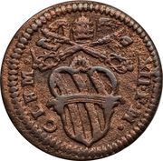 1 Quattrino - Clement XII Value obverse image