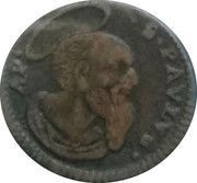 1 Quattrino - Benedict XIV, Vatican City, 1747 reverse image