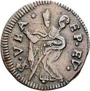 1 Quattrino - Clement XIII, Vatican City, 1758-1769 reverse image